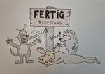 Jemand geht in den Ruhestand